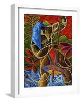 Guarani Hombre De Familia-Oscar Ortiz-Framed Giclee Print