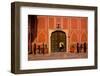 Guard at Rambagh Palace, Jaipur, Rajasthan, India, Asia-Laura Grier-Framed Photographic Print