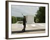 Guard at the Tomb of the Unknown Soldier, Arlington National Cemetery, Arlington, Virginia, USA-Robert Harding-Framed Photographic Print