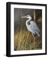 Guard at Water's Edge-Trevor V. Swanson-Framed Giclee Print