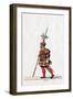 Guard, Costume Design for Shakespeare's Play, Henry VIII, 19th Century-null-Framed Giclee Print