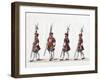 Guard, Costume Design for Shakespeare's Play, Henry VIII, 19th Century-null-Framed Giclee Print