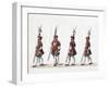 Guard, Costume Design for Shakespeare's Play, Henry VIII, 19th Century-null-Framed Giclee Print