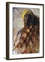 Guard of a Harem-Frank Duveneck-Framed Art Print