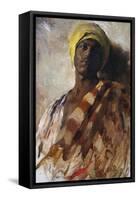 Guard of a Harem-Frank Duveneck-Framed Stretched Canvas