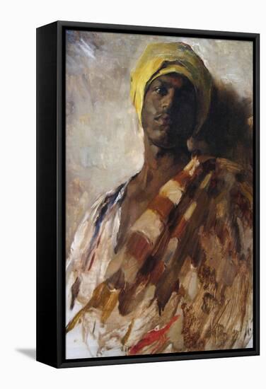 Guard of a Harem-Frank Duveneck-Framed Stretched Canvas