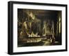 Guard Room, Museum of Dijon in 1847, Painting by Auguste Mathieu (1810-1864)-null-Framed Giclee Print