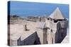 Guard Tower and Quic-En-Groigne Tower, View of Saint-Malo Castle, Brittany, France-null-Stretched Canvas