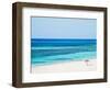 Guardalavaca Beach, elevated view, Holguin Province, Cuba, Central America-Karol Kozlowski-Framed Photographic Print