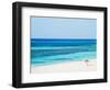 Guardalavaca Beach, elevated view, Holguin Province, Cuba, Central America-Karol Kozlowski-Framed Photographic Print