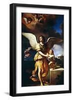 Guardian Angel, 1641-Guercino-Framed Giclee Print