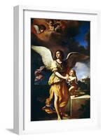 Guardian Angel, 1641-Guercino-Framed Giclee Print