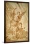 Guardian Angel, 17th Century-Domenico Piola-Framed Giclee Print