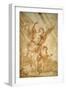 Guardian Angel, 17th Century-Domenico Piola-Framed Giclee Print