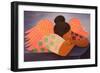 Guardian Angel, 1998-Laura James-Framed Giclee Print