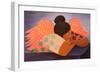 Guardian Angel, 1998-Laura James-Framed Giclee Print