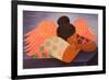 Guardian Angel, 1998-Laura James-Framed Giclee Print