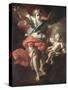 Guardian Angel, circa 1685-94-Andrea Pozzo-Stretched Canvas