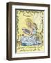 Guardian Angel Holding Baby-sylvia pimental-Framed Art Print