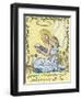 Guardian Angel Holding Baby-sylvia pimental-Framed Art Print