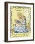 Guardian Angel Holding Baby-sylvia pimental-Framed Art Print