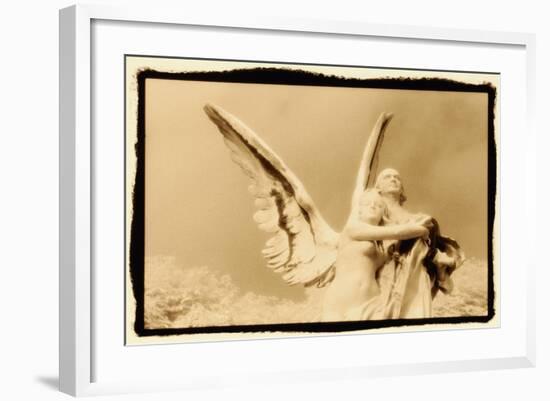 Guardian Angel, Luxembourg Gardens, Paris-Theo Westenberger-Framed Art Print
