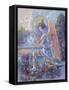 Guardian Angel of the World-Judy Mastrangelo-Framed Stretched Canvas
