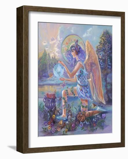 Guardian Angel of the World-Judy Mastrangelo-Framed Giclee Print