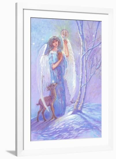 Guardian Angel of Winter-Judy Mastrangelo-Framed Giclee Print