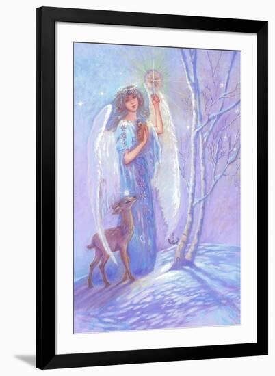 Guardian Angel of Winter-Judy Mastrangelo-Framed Giclee Print