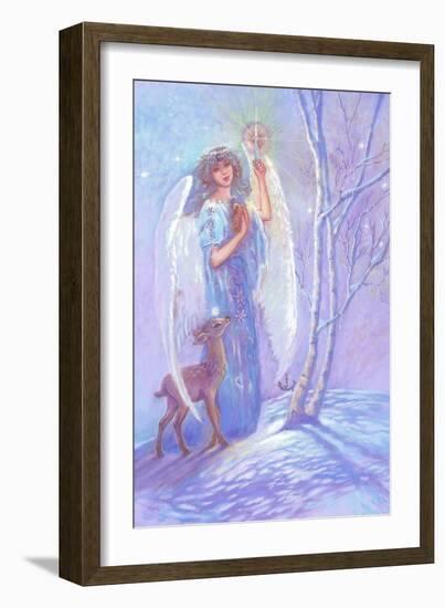 Guardian Angel of Winter-Judy Mastrangelo-Framed Giclee Print