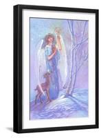 Guardian Angel of Winter-Judy Mastrangelo-Framed Giclee Print