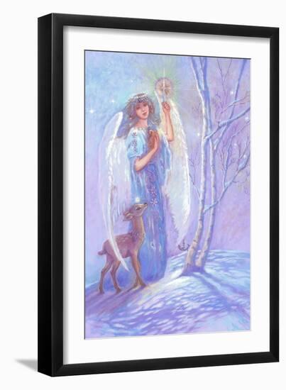 Guardian Angel of Winter-Judy Mastrangelo-Framed Giclee Print