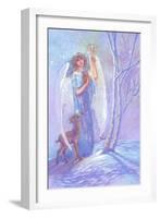 Guardian Angel of Winter-Judy Mastrangelo-Framed Giclee Print