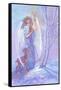 Guardian Angel of Winter-Judy Mastrangelo-Framed Stretched Canvas