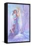 Guardian Angel of Winter-Judy Mastrangelo-Framed Stretched Canvas