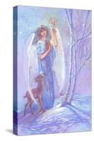 Guardian Angel of Winter-Judy Mastrangelo-Stretched Canvas