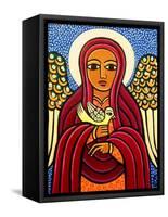 Guardian Angel-Laura James-Framed Stretched Canvas