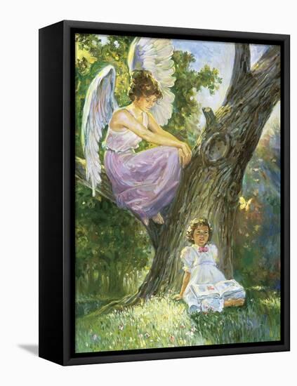 Guardian Angel-Hal Frenck-Framed Stretched Canvas