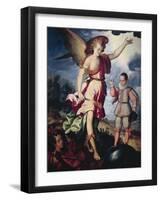 Guardian Angel-Luis Juarez-Framed Giclee Print
