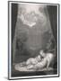 Guardian Angels Watch Over Two Babies Thwarting the Evil One-W.h. Mote-Mounted Art Print