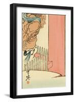 Guardian God, Ni-o-Kyosai Kawanabe-Framed Giclee Print