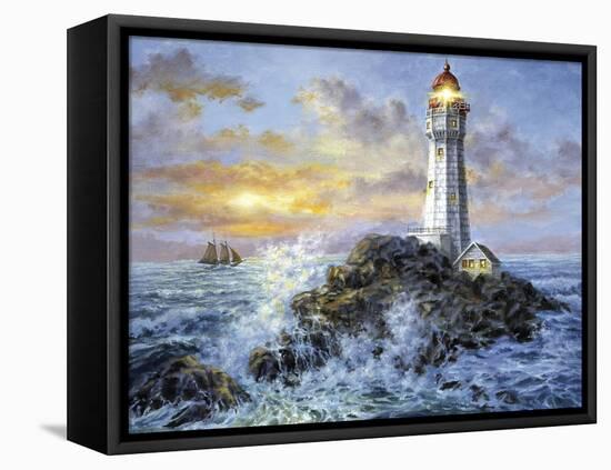 Guardian in Danger's Realm-Nicky Boehme-Framed Stretched Canvas