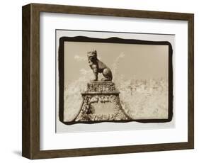 Guardian Lion-Theo Westenberger-Framed Photographic Print