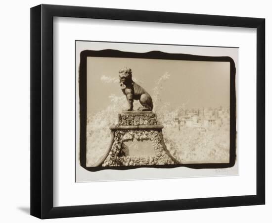 Guardian Lion-Theo Westenberger-Framed Photographic Print