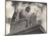 Guardian of Law, Statue Created by Sculptor James Earle Fraser Outside the Supreme Court Building-Margaret Bourke-White-Mounted Photographic Print