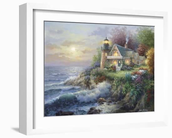 Guardian of the Sea-Nicky Boehme-Framed Giclee Print