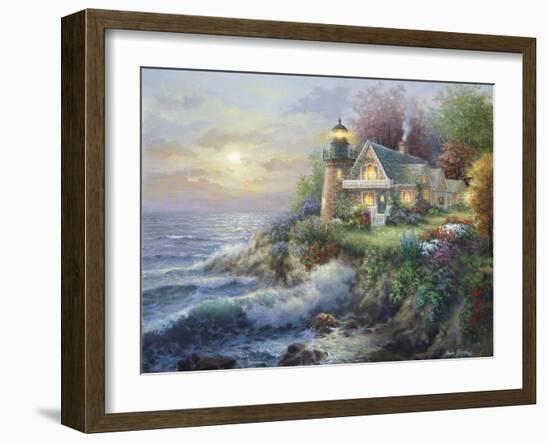Guardian of the Sea-Nicky Boehme-Framed Premium Giclee Print