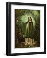 Guardian Of The Secret Garden-Atelier Sommerland-Framed Art Print