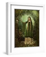 Guardian Of The Secret Garden-Atelier Sommerland-Framed Art Print